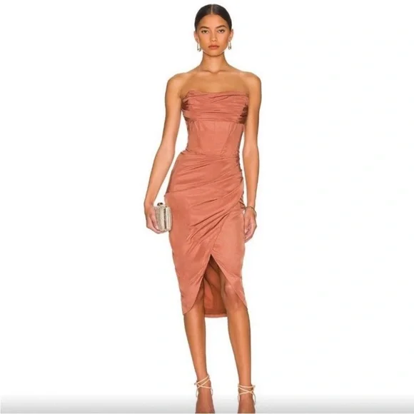 NWT BARDOT Jamila Sleeveless Sweetheart Corset Dress size XL - Picture 1 of 7